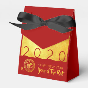 Ballotins Red Gold Chinese Rat coupé en papier 2020 TFB