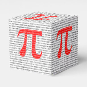 Ballotins Red Number pi est un symbole de constante mathéma