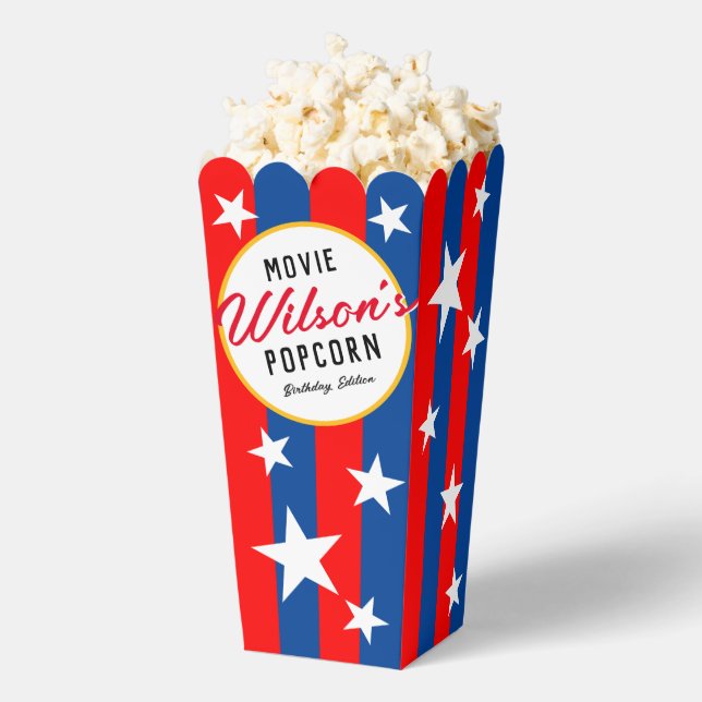 Ballotins Red White Blue Special Event Mois Nuit Popcorn (Sauté)