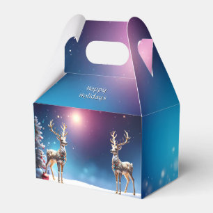 Ballotins Reindeer Bijoux Noël Boîte cadeau de Noël