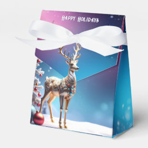 Ballotins Reindeer Bijoux Noël Boîte cadeau de Noël