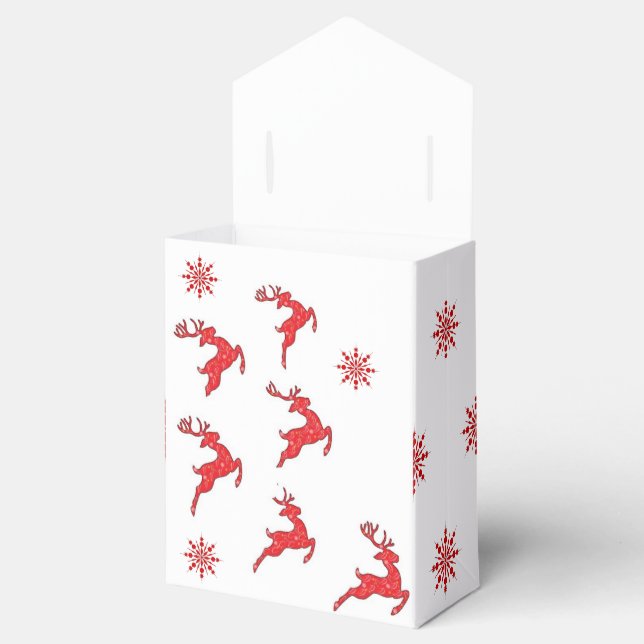 Ballotins Reindeers Ballotin/boîte cadeau (Ouvert)