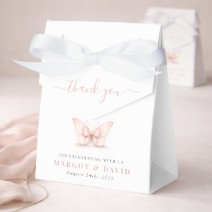 Ballotins Remerciement pour Baby Shower Coed Petite Papillon