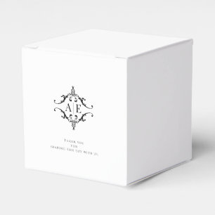 Ballotins Remerciements avec Monogramme Personnalisé
