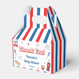 Ballotins Remerciements pour la Baby Shower de la petite fil