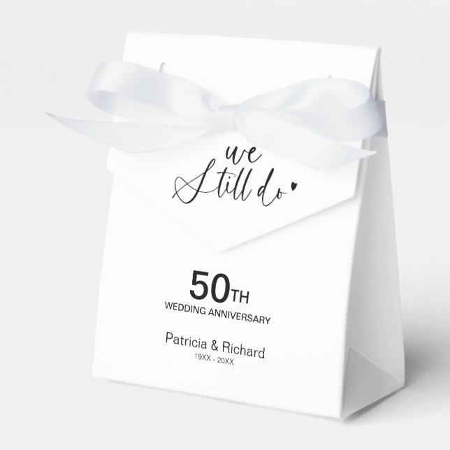 Ballotins Renouvellement de vœux de mariage élégant We Still (Verso)