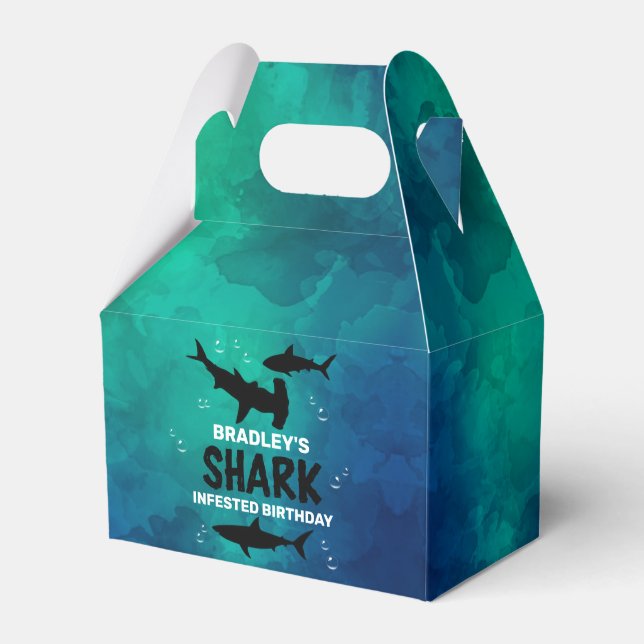 Ballotins Requin infecté n'importe quel âge Ballotin de fête (Verso)