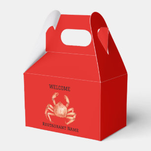 Ballotins Restaurant de fruits de mer accueil Crab rouge Per