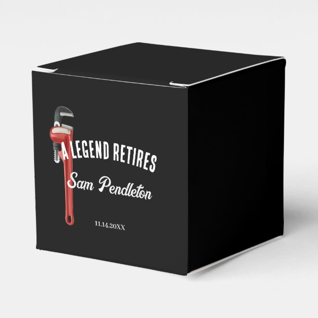 Ballotins Retraite Pour Un Plomber (Verso)
