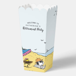 Ballotins Retraite Snoopy & Woodstock sur la plage