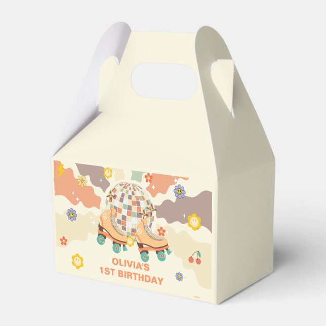 Ballotins Retro Disco Roller Skate 1er anniversaire (Verso)