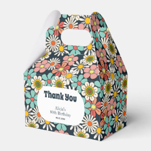 Ballotins Retro Hippie Super Fleur Bonjour Quatre-Vingt Anni