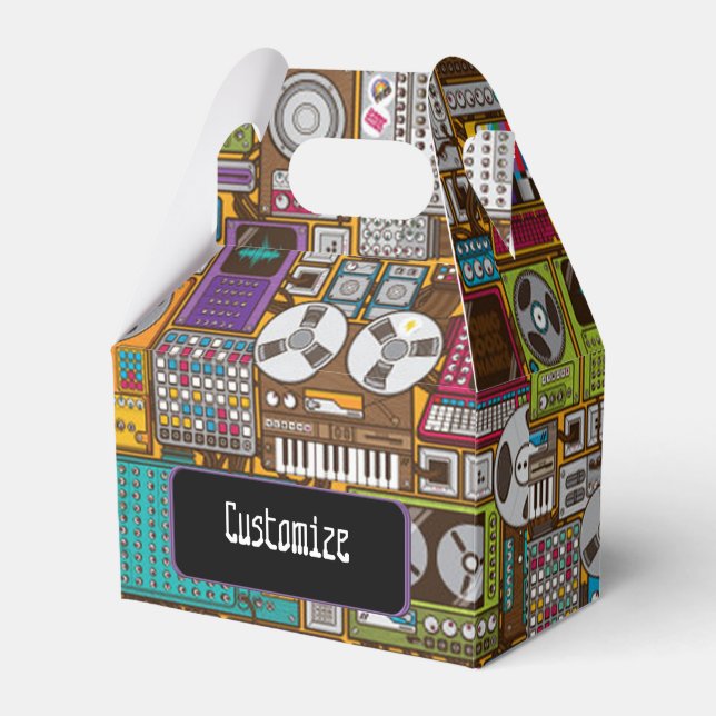 Ballotins Retro Périphériques Enregistrement Studio Gable Ba (Verso)