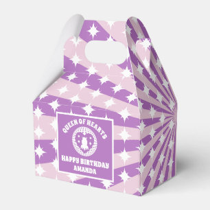Ballotins Retro Purple Reine Des Coeurs Anniversaire