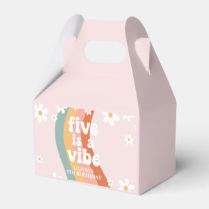 Ballotins Retro Rainbow Five est une ambiance Daisy 5e anniv