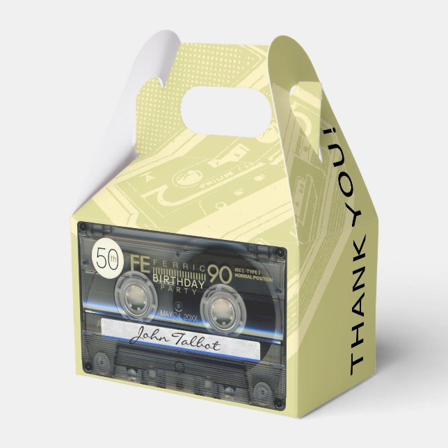 Ballotins Retro T1 Audiotape 50e anniversaire Merci GFB (Verso)