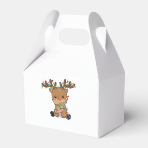 Ballotins Rindeer Joyeux Noël Animaux d'hiver Cerf