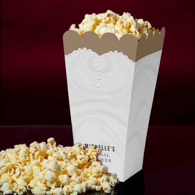 Ballotins Robe blanche Fête des mariées Mariage Brown (Créateur téléchargé)