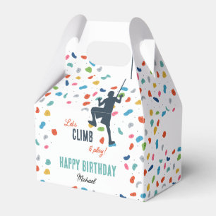 Ballotins Rock Escalade mignonne Anniversaire de enfant Part