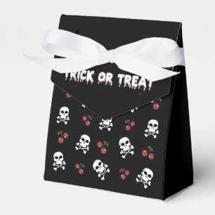 Ballotins Rockabilly Halloween Skulls Cherries Ballotin