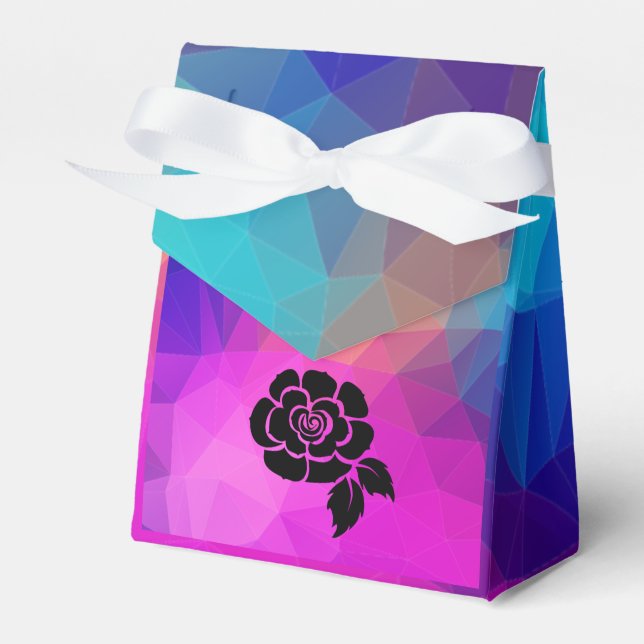 BALLOTINS  ROSE AVEC ROSE NOIR (Verso)