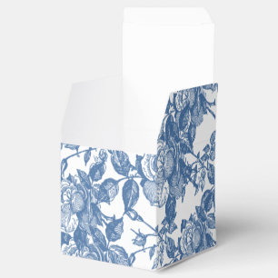 Ballotins Rose Bleu Antique Toile Inspiré