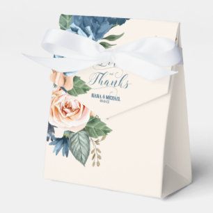 Ballotins Rose Blue/Peach Love and Thanks ID584