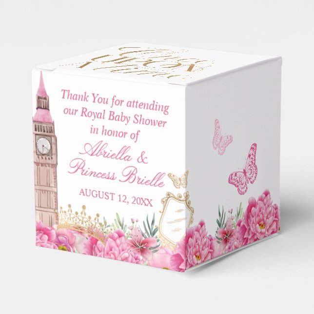 Ballotins Rose et or Il était une fois une princesse Balloti (Verso)