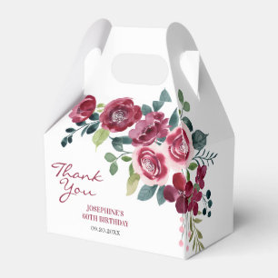 Ballotins Rose Floralité Verte Magenta Rose Anniversaire