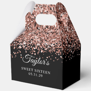 Ballotins Rose Gold Pailleté Black Sweet Seize