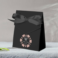 Rose Gold Parties scintillant Poker Chip Casino Ma