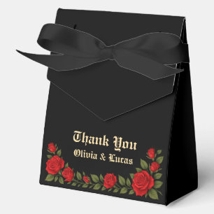 Ballotins Rose gothique Mariage Ballotin de tente