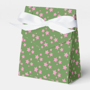 Ballotins Rose Green Stars Design moderne