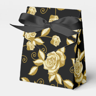 Ballotins Rose or sur Ballotin noir