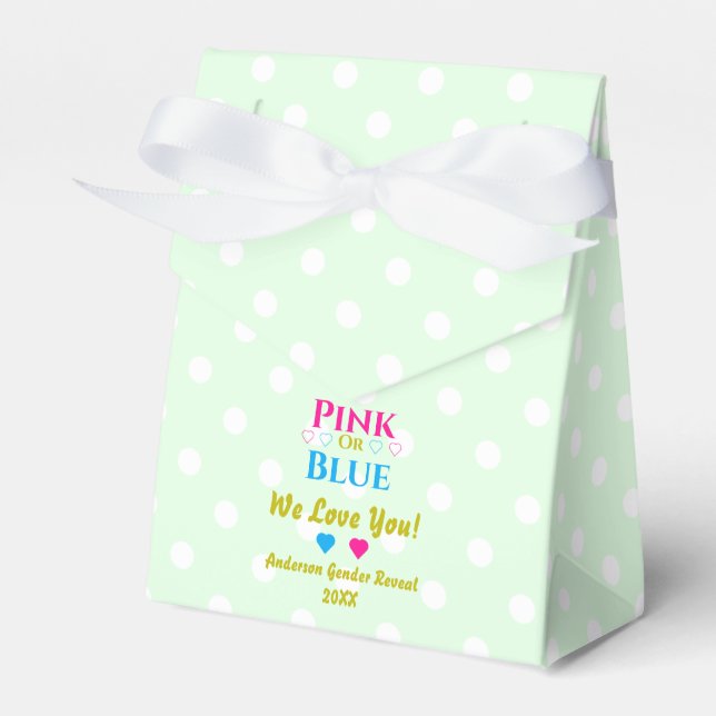 Ballotins Rose Ou Bleu, On T'Aime ! Révélation de genre (Verso)