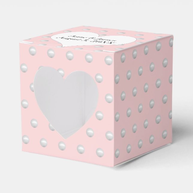 Ballotins Rose poudré avec perles (Verso)