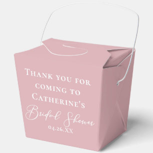 Ballotins Rose Poussiéreuse Rose Chic Fortune de Mariage Per
