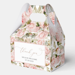 Ballotins Rose rose et vert Feuille Mariage
