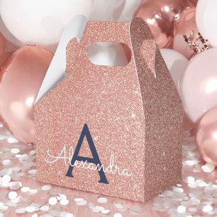 Ballotins Rose Rose Rose Gold Marine Parties scintillant ble