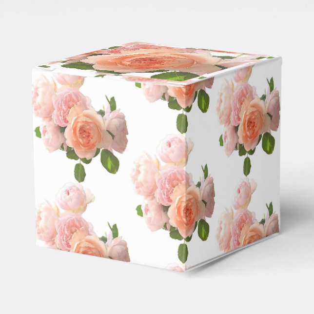 Ballotins Rose tendance Moderne Elégant Modèle design (Verso)
