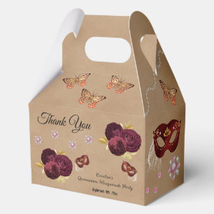Ballotins Roses anglaises bourguignonnes, Quinceañera Mascar