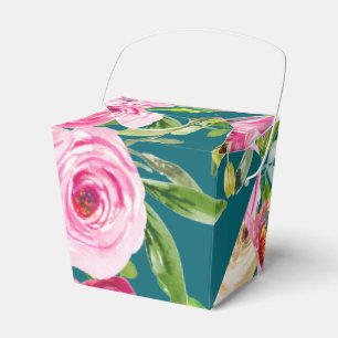 Ballotins Roses d'aquarelle en Parties scintillant rose Pers