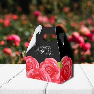Ballotins Roses Rouges Florales Derby Style Gable