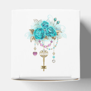 Ballotins Roses Turquoise avec Clés