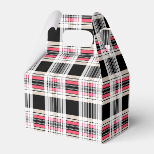 Ballotins Rouge noir blanc plaid