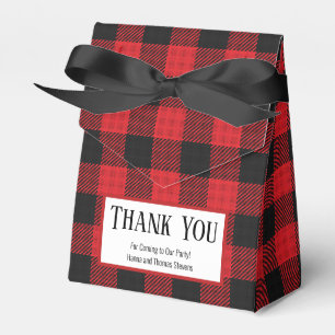 Ballotins Rouge noir Buffalo Plaid Russe Ballotin