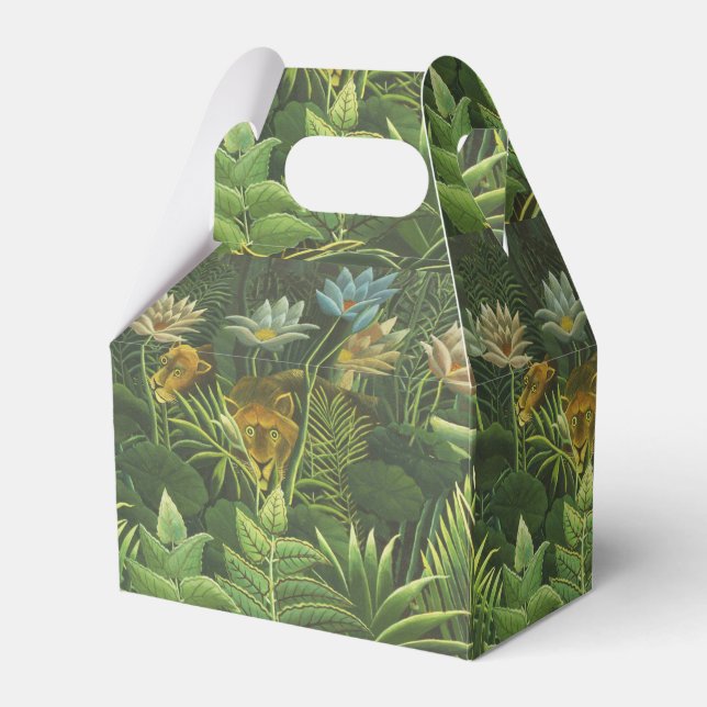 Ballotins Rousseau Tropical Jungle Lion Peinture (Verso)