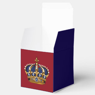 Ballotins Royal Blue Red et Gold Prince Crown
