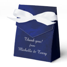 Royal Blue White Christmas Tree Mariage