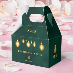 Ballotins Royal Emerald Green Lumières Mariage Merci